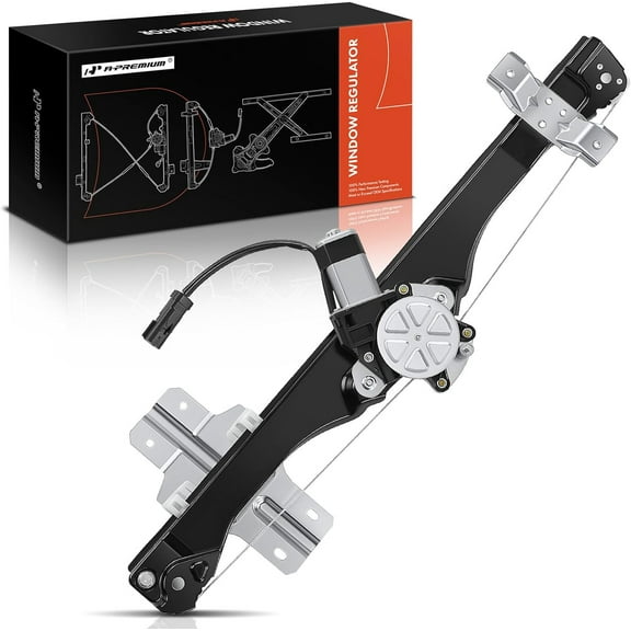 A-Premium Power Window Regulator with Motor Replacement for Buick Enclave Chevrolet Traverse GMC Acadia 2013-2016 Front Right Passenger Side