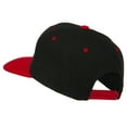 thumbnail image 3 of Athletic Number 00 Embroidered Classic Two Tone Cap - Black Red OSFM, 3 of 5