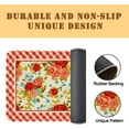 thumbnail image 5 of Flower Kitchen Rug Sets 2 Piece Farmhouse Summer Kitchen Mat for Floor Non Slip Washable Thin Kitchen Area Rug Floor Mat Waterproof Hallway Laundry Room Runner Rug, 5 of 6
