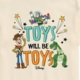 thumbnail image 3 of Toy Story - Toys Will Be Toys - Men's Short Sleeve Graphic T-Shirt, 3 of 5