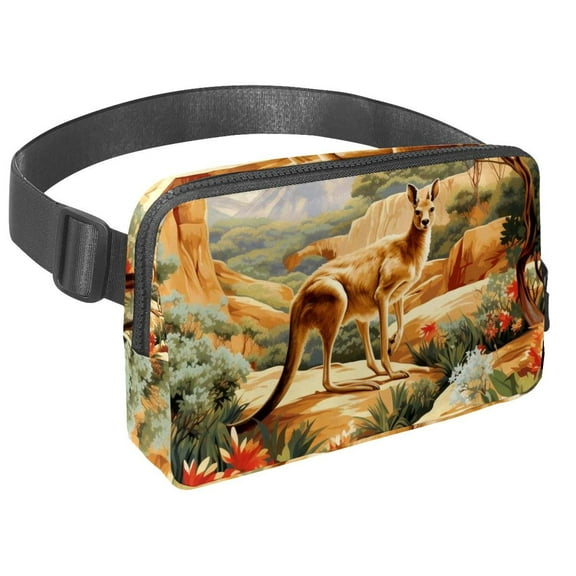 Kangaroo Money Belt Belt Bag Fanny Packs: Lightweight, Adjustable with Extension Strap, Unisex