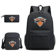 thumbnail image 1 of Set de mochilas escolares New York Knicks con forma de estrella de baloncesto, 3 unidades, 1 of 1