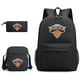 thumbnail image 1 of Set de mochilas escolares New York Knicks con forma de estrella de baloncesto, 3 unidades, 1 of 1