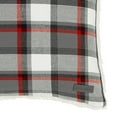 Wallace Plaid Cinder Throw Pillow by Eddie Bauer