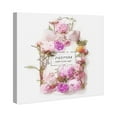 thumbnail image 4 of Wynwood Studio Fashion and Glam Contemporary Canvas Art - Floral Bouquet In Pink Perfume, Wall Art for Living Room, Bedroom, and Bathroom, 30 in x 30, Pink and White Home Decor, 4 of 5