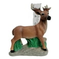 thumbnail image 1 of Small Rain Gauge Outdoor Garden Decor Guage for Deck or Yard Rain Water Catcher Gages Outdoors Deer (Buck Rocky Mountain Elk), 1 of 7