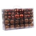 thumbnail image 1 of 100x Bolas de Navidad Adornos Juego de decoración de de Navidad con Paquete de Regalo Adornos navideños de para Festival Fiesta Patio, 1 of 10