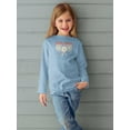 thumbnail image 2 of Think Positive Daisies Long Sleeve Toddler -Image by Shutterstock,  5 Toddler, 2 of 4