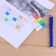 thumbnail image 1 of 100pcs Instrucciones transparentes Marca de índice Etiqueta Conveniente Bloc de notas1 Sywqhk Libre de BPA, 1 of 4