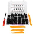 thumbnail image 3 of Kit de empuje para coche, sujetador de remache de plástico con Clip automático, 240 Uds., con herramienta de extracción de Panel embellecedor de 5 uds., 3 of 8