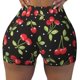 thumbnail image 2 of Fotbe Sweet Red Cherry Shorts Sin Costuras – Shorts Deportivos de Cintura Alta para Mujer, Elásticos para Gimnasio, Yoga, Running o Ciclismo-Small, 2 of 8