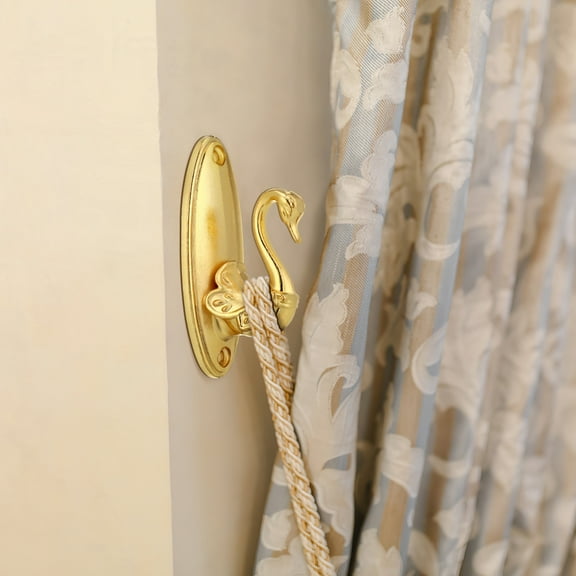 BESTONZON Tieback Hooks Style Zinc Alloy 1 Pair