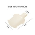 thumbnail image 2 of Folding Plastic Cutting Board - Chopping Board Kitchen Prep Mat | Non Slip Surface | Dishwasher Safe - khaki, 2 of 5