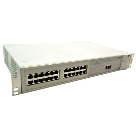 3C16971 1695-010-000-2.00 3COM Super Stack 1100 24-PORT Managed Switch 3C16950 Network Switches & Management - Used Very