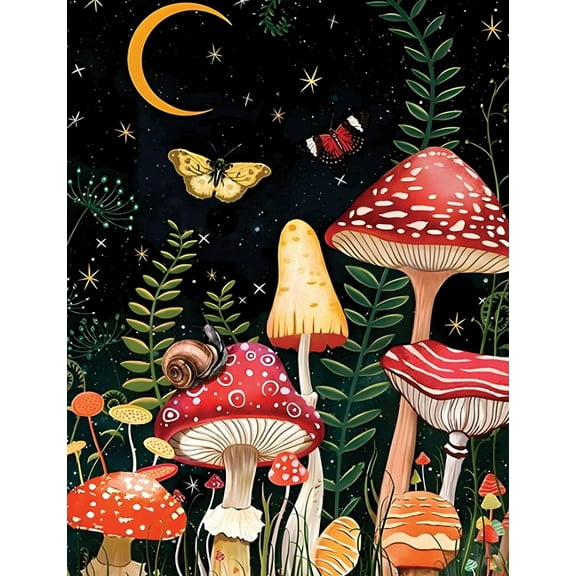 Twilight Mushroom Journal, (Hardcover)