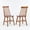 Yellow, variant on Farmhouse Solid Wood Windsor Dining Chairs, Set of 2, Spindle Back Side Chairs, Walnut