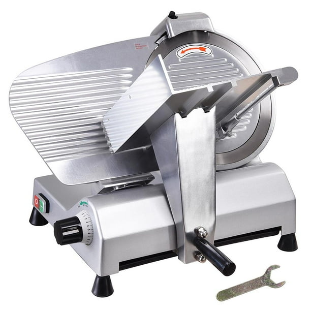 12" Meat Slicer Stainless Steel Blade Electric Slicer Commercial