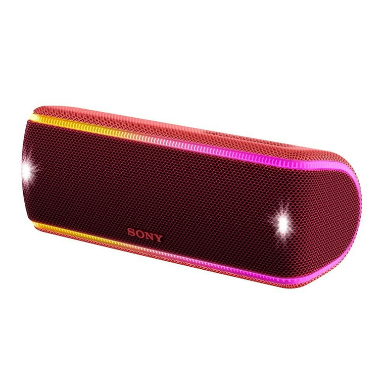 SONY SRS-XB31/R Red Portable Wireless Speaker - Walmart.com