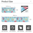 thumbnail image 3 of Yayeee Faucet Mat for Kitchen Sink 30" Diatomite Long Splash Guard Pad, Pink Beach Toys Pattern, 2 Pack, 3 of 7