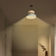 thumbnail image 5 of Lámpara De Pasillo, Luz LED Interior Para Recibidor, Pantalla Acrílica, Cuerpo De Madera Maciza, Hierro Inoxidable, Iluminación Uniforme, Luz Blanca Cálida Suave, 5 of 9