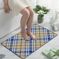thumbnail image 5 of SKYSONIC Doormat Blue Beige and Green Tartan Plaid Lightweight Non Slip Indoor Outdoor Entryway Rugs Floor Mat for Bathroom Kitchen Entrance 36x24in, 5 of 6