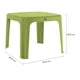 thumbnail image 2 of Mesa Infantil con 4 Sillas de Colores para Niños Plástico Resistente Comer Dibujar Rattan Nube (Verde), 2 of 4