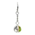 thumbnail image 2 of 1 llavero de trébol de la suerte con forma de trébol de cuatro hojas, colgante de bola de cristal, para el Día de San Patricio, regalo de Pascua, bolsa de regalo, regalo de cumpleaños, fiesta, colgant, 2 of 7