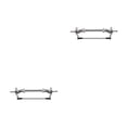 thumbnail image 1 of Vogacara Remolque de aleación 1/14, eje de rueda delantera, accesorios de tractor de juguete de actualización portátil con reemplazo de Plata 2piezas, 1 of 6