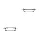 thumbnail image 3 of Vogacara Remolque de aleación 1/14, eje de rueda delantera, accesorios de tractor de juguete de actualización portátil con reemplazo de varilla de Plata 2piezas Vogacara CBP188622, 3 of 5