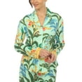 thumbnail image 4 of White Mark Women's 2-PC Wildflower Print Pajama Set, 4 of 5