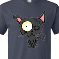 thumbnail image 4 of Inktastic Goth Animals Pets Black Cat T-Shirt, 4 of 5