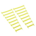 thumbnail image 3 of 16 piezas/juego de cordones elásticos de silicona planos sin lazo Amarillo, 3 of 9