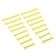 thumbnail image 3 of para y Adultos. Cordones elásticos de silicona para zapatos para reemplazar de . 16 cordones planos de silicona Amarillo, 3 of 9
