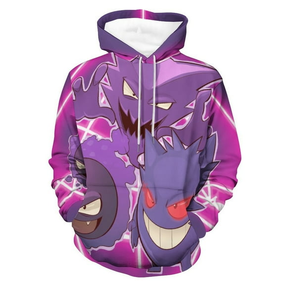 Gengar Hoodie Unisex 3d Novelty Hoodies Graphic Hoodies Pullover Sweatshirts For Men Women Teen S