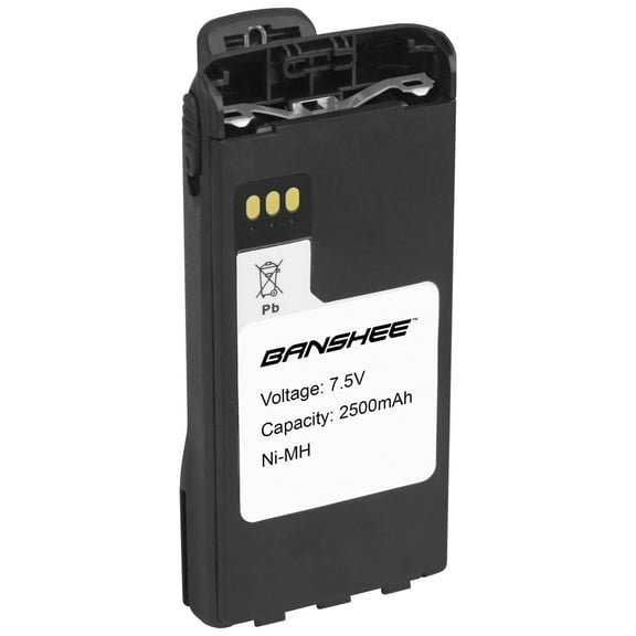 Banshee 7.5V 2500mAh Ni-MH Battery, Replaces NTN9858, NTN9858A, NTN9858, NTN9859, NTN9861, and More