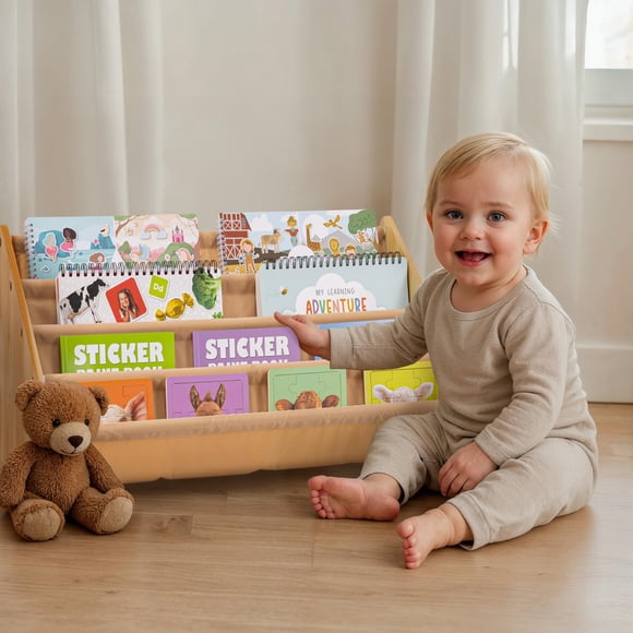 Estantería decorativa ZICOTO para dormitorio infantil Montessori