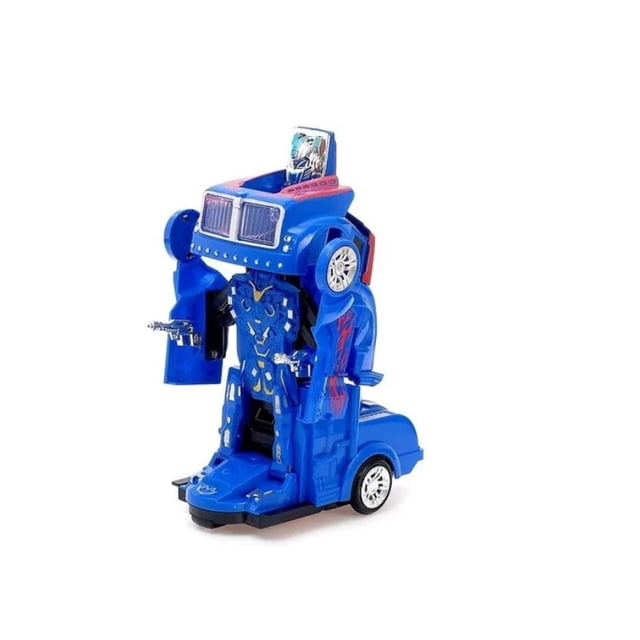 Camión Transformer Optimus Prime con sonido y luz - Azul