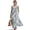 Blue Floral Toile de Jouy, variant on Green Forest Tree Leaf Print Womens 2026 Maxi Dresses Casual Summer Long Sundress Sleeveless Loose Fit Flowy Sundress with Pockets for Beach Vacation Party, Medium