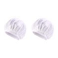 thumbnail image 3 of Gorro de pelo de ala ancha blanco 2piezas Qarigey, 3 of 6