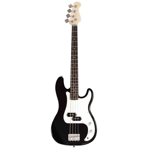 Topbuy Electric Bass Guitar Full Size 4 String for Beginners w/ Bag Amp