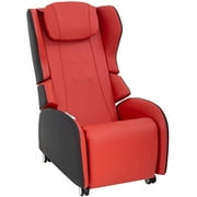 BestMassage Adjustable Recliner Chair Leather Sofa For Home/Office/Living Room,Red
