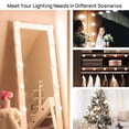 thumbnail image 4 of Lights LED Vanity Lights With 10 Dimmable Bulbs USB Adjustable Color And Brightness Mirror Lights For Makeup Dressing Room Bathroom, 4 of 8