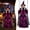 Purple, variant on CSSJKYJ 2 PCS Swinging Witch Large Hanging Swing Hangable Scary Props | Halloween Hanging Witch Decorations Outdoor Hanging Witch for Garden Porch Yard Fireplace Home Haunt,Orange