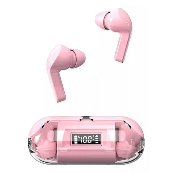 Manos Libres Audifonos Bluetooth 5.3 Tm20 Fralugio Tws Color ROSA
