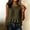 Army Green, variant on Womens Sleeveless Pullover Summer Crew Neck Tank Top Babydoll Peplum Ruffle Ribbed Knit Casual Sweater Vest XL