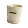 thumbnail image 3 of Taza de café de cerámica, taza de cerámica, linda, minimalista, multifunción, simple, de porcelana. Blanco, 3 of 9