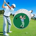 thumbnail image 2 of Cartoon Golfer Pattern Enamel Clips Golf Ball Markers with Hat Clips Magnetic Golf Hat Clips Decorative Jewelry Accessories Gift MJ119, 2 of 6