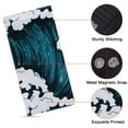 thumbnail image 3 of HAWEE Ultra Slim Wallet Bifold Long Wallet Polyester Purse Card Holder for Women Girls, 3 of 7