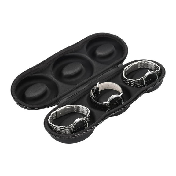 Lerpwige Travel Watch Case EVA Waterproof Storage Box Wristwatch Smartwatch Organizer