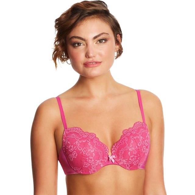 Maidenform Womens Love the Lift Push Up Demi Bra, 34B
